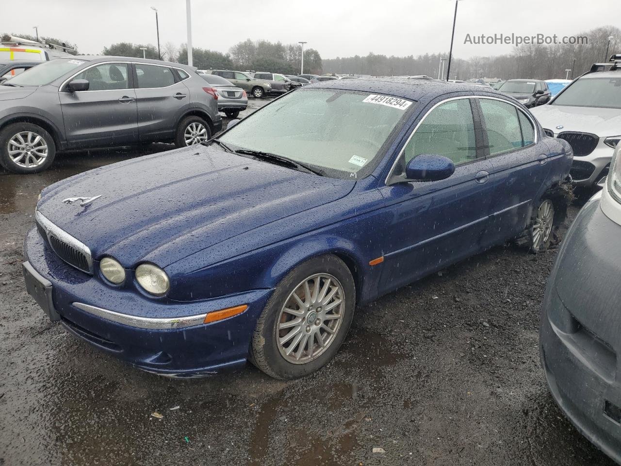 2003 Jaguar X-type 2.5 Blue vin: SAJEA51D43XD14798