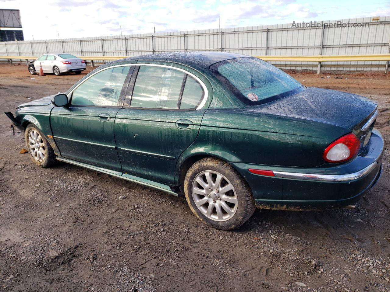 2003 Jaguar X-type 2.5 Green vin: SAJEA51D43XD18642