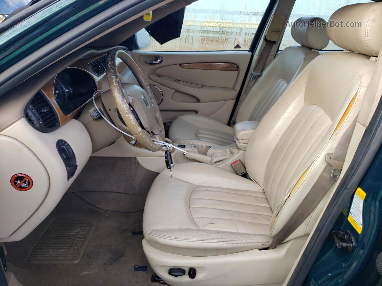 2003 Jaguar X-type 2.5 Зеленый vin: SAJEA51D43XD18642