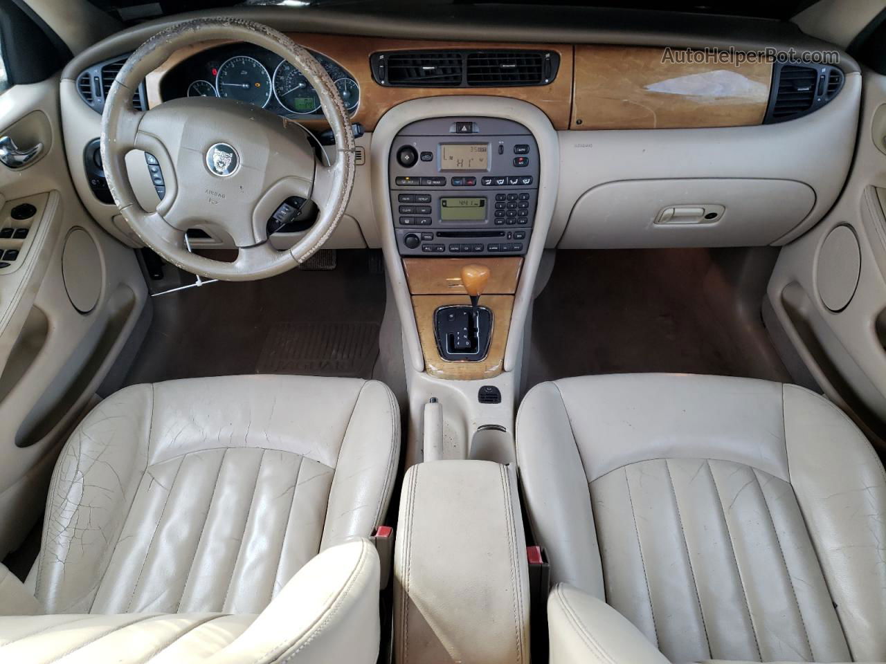 2003 Jaguar X-type 2.5 Зеленый vin: SAJEA51D43XD18642