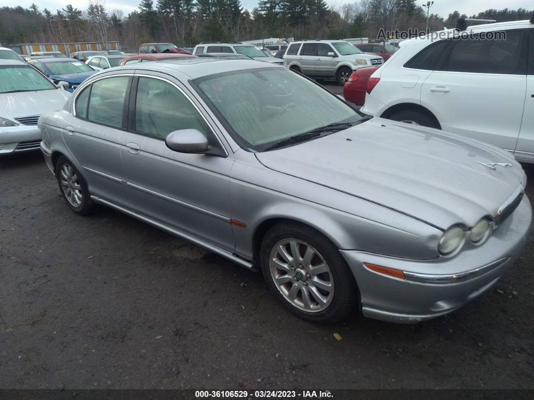 2003 Jaguar X-type 2.5l Silver vin: SAJEA51D43XD22559