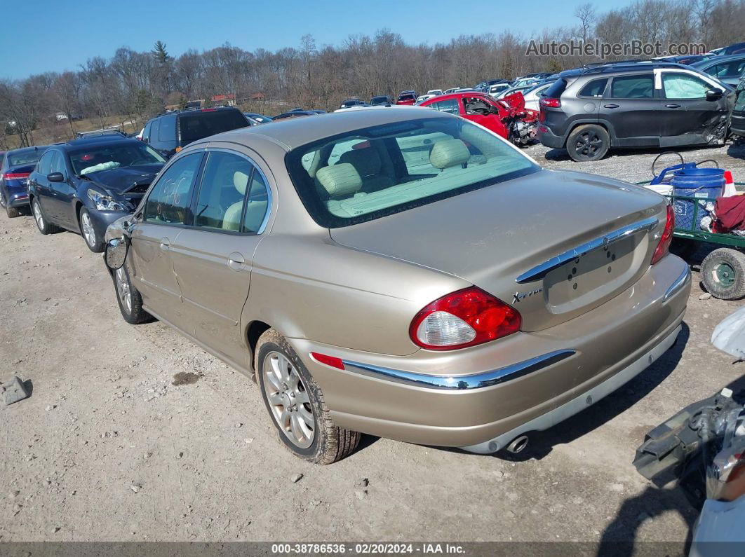 2003 Jaguar X-type 2.5 Золотой vin: SAJEA51D43XD32816