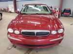 2003 Jaguar X-type 2.5 Burgundy vin: SAJEA51D63XD48807