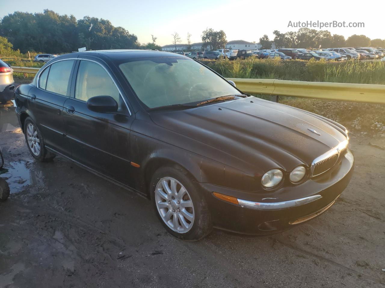 2003 Jaguar X-type 2.5 Black vin: SAJEA51D73XD14293