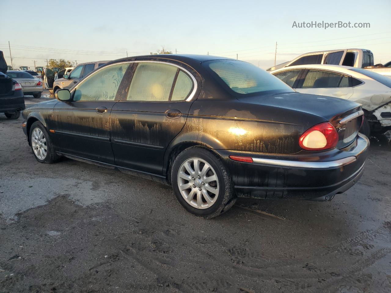 2003 Jaguar X-type 2.5 Black vin: SAJEA51D73XD14293