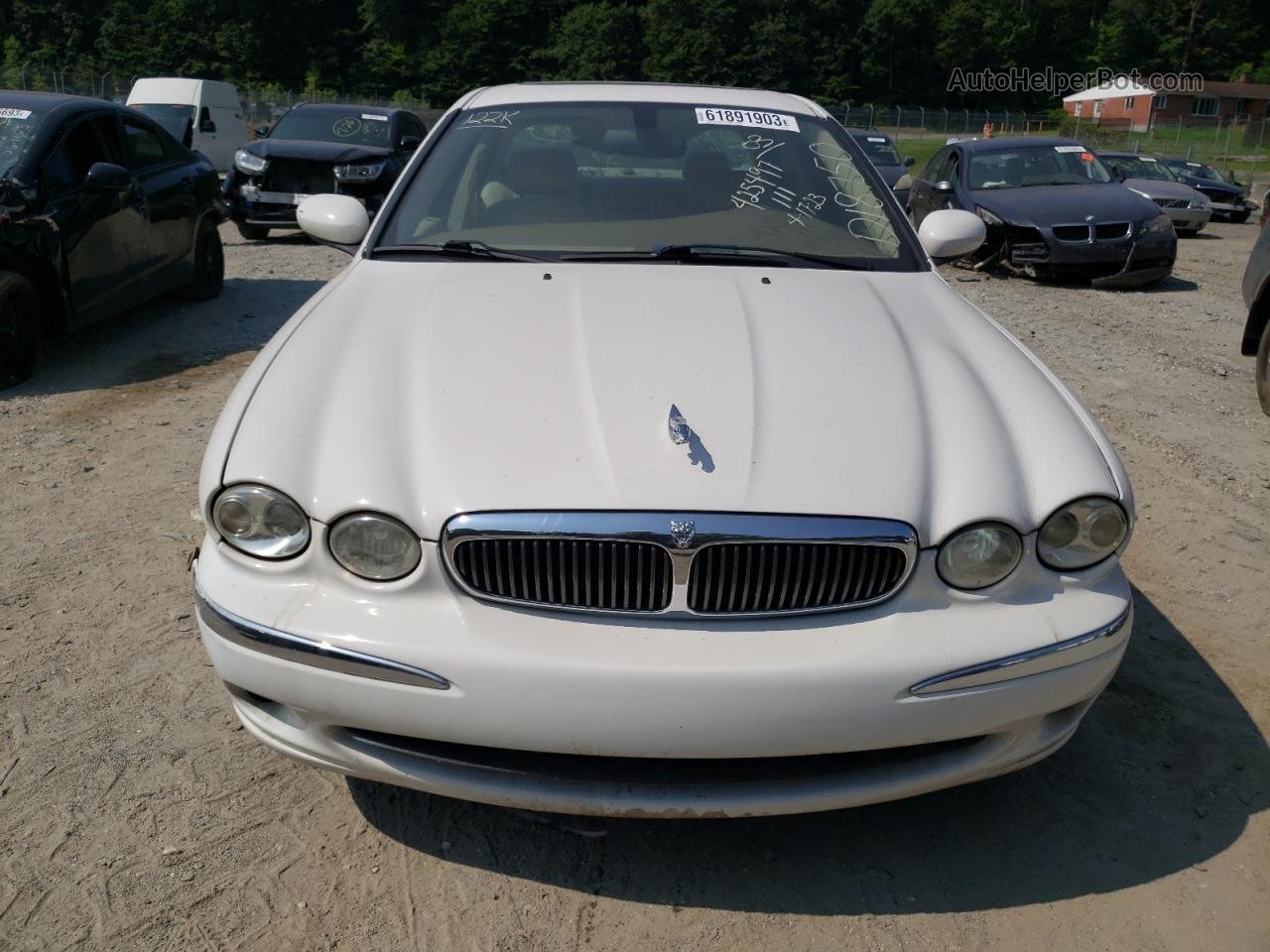 2003 Jaguar X-type 2.5 Белый vin: SAJEA51D73XD18750