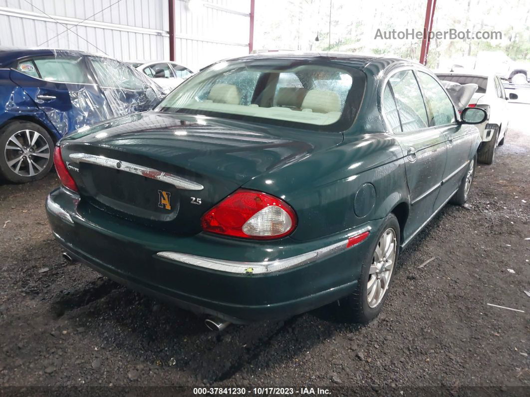 2003 Jaguar X-type 2.5l Auto Green vin: SAJEA51D73XD19445