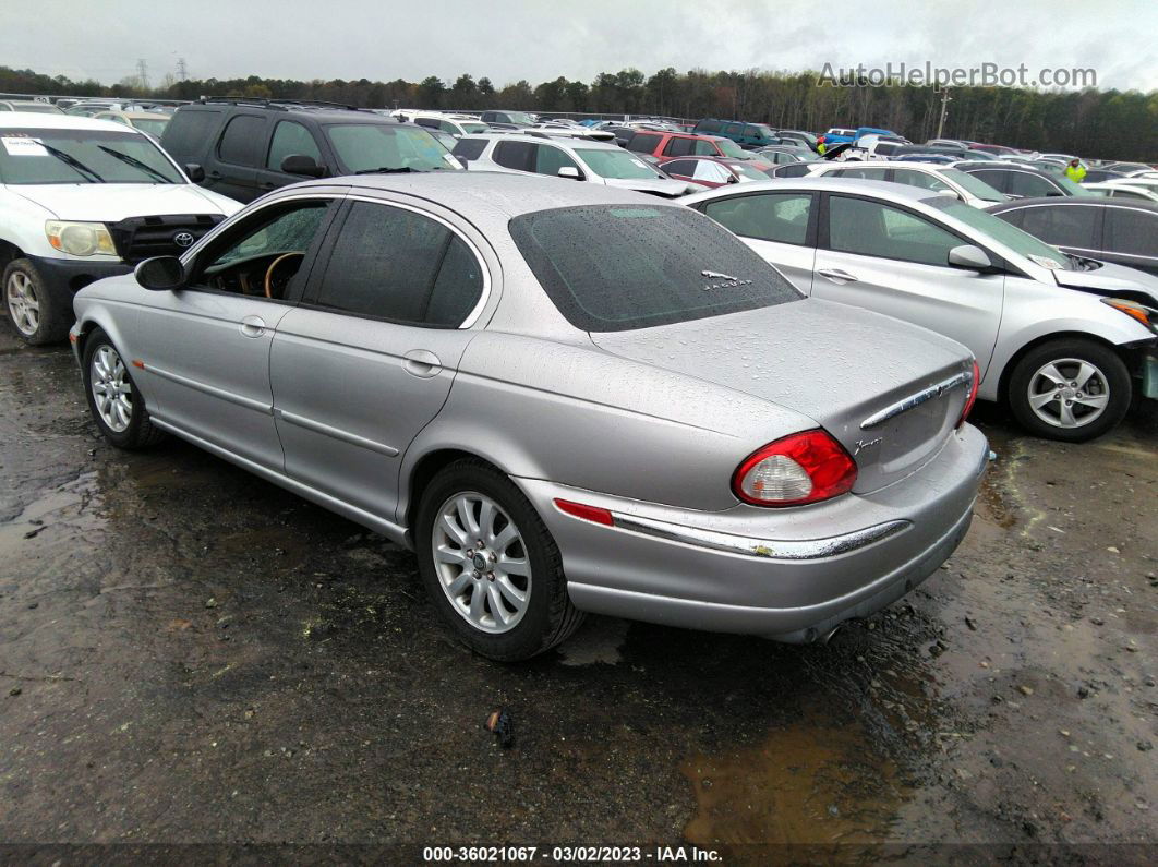 2003 Jaguar X-type 2.5l Silver vin: SAJEA51D73XD43308