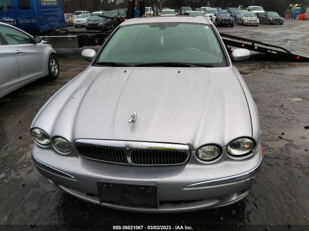 2003 Jaguar X-type 2.5l Серебряный vin: SAJEA51D73XD43308