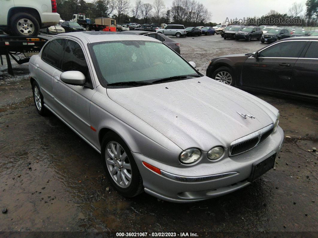 2003 Jaguar X-type 2.5l Silver vin: SAJEA51D73XD43308