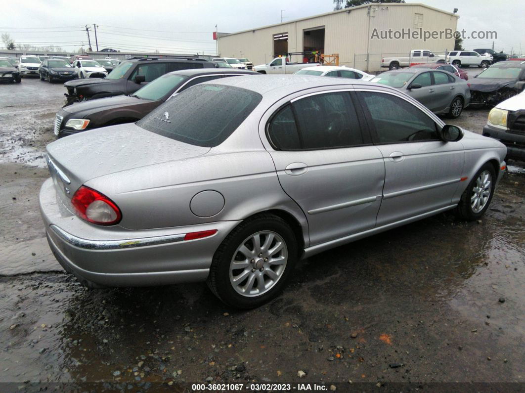 2003 Jaguar X-type 2.5l Silver vin: SAJEA51D73XD43308