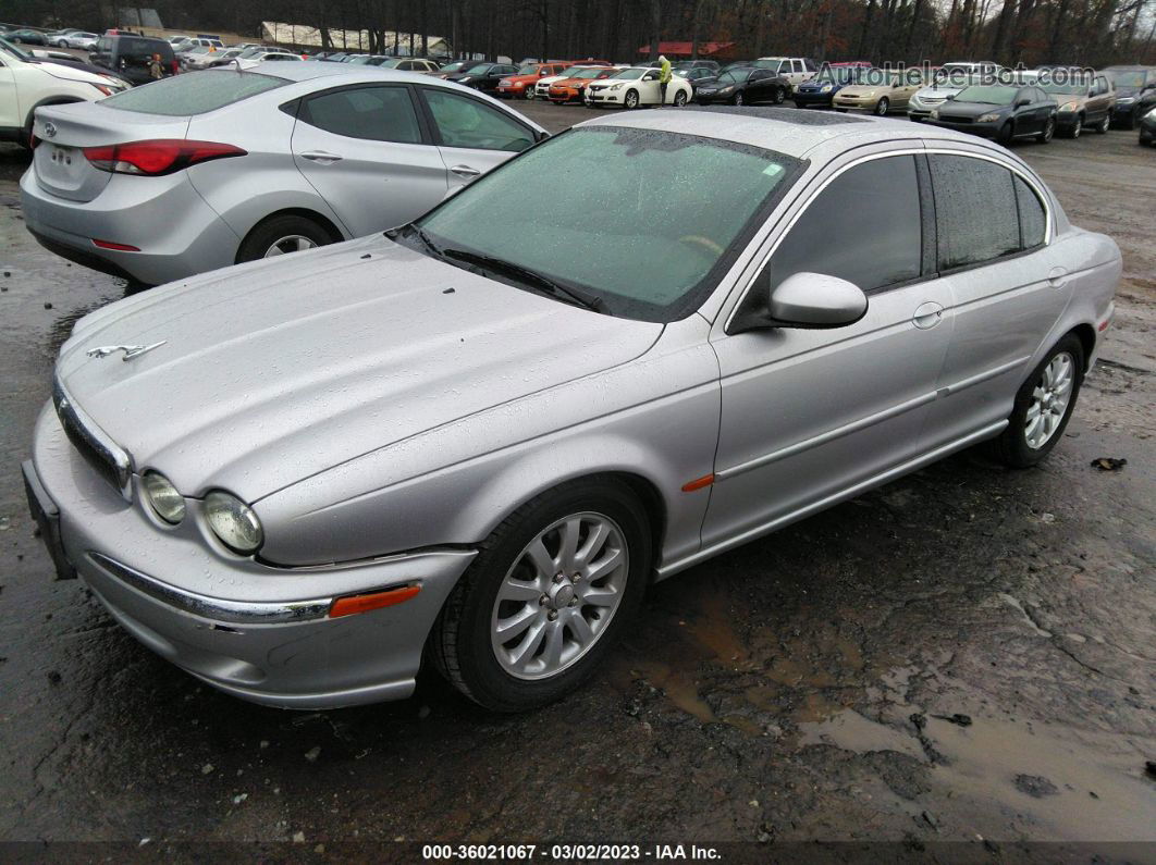 2003 Jaguar X-type 2.5l Silver vin: SAJEA51D73XD43308