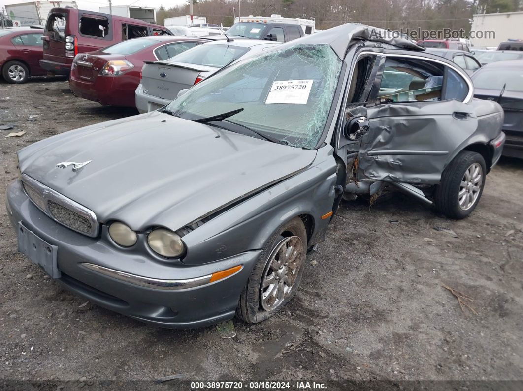 2003 Jaguar X-type 2.5 Gray vin: SAJEA51D73XD51327