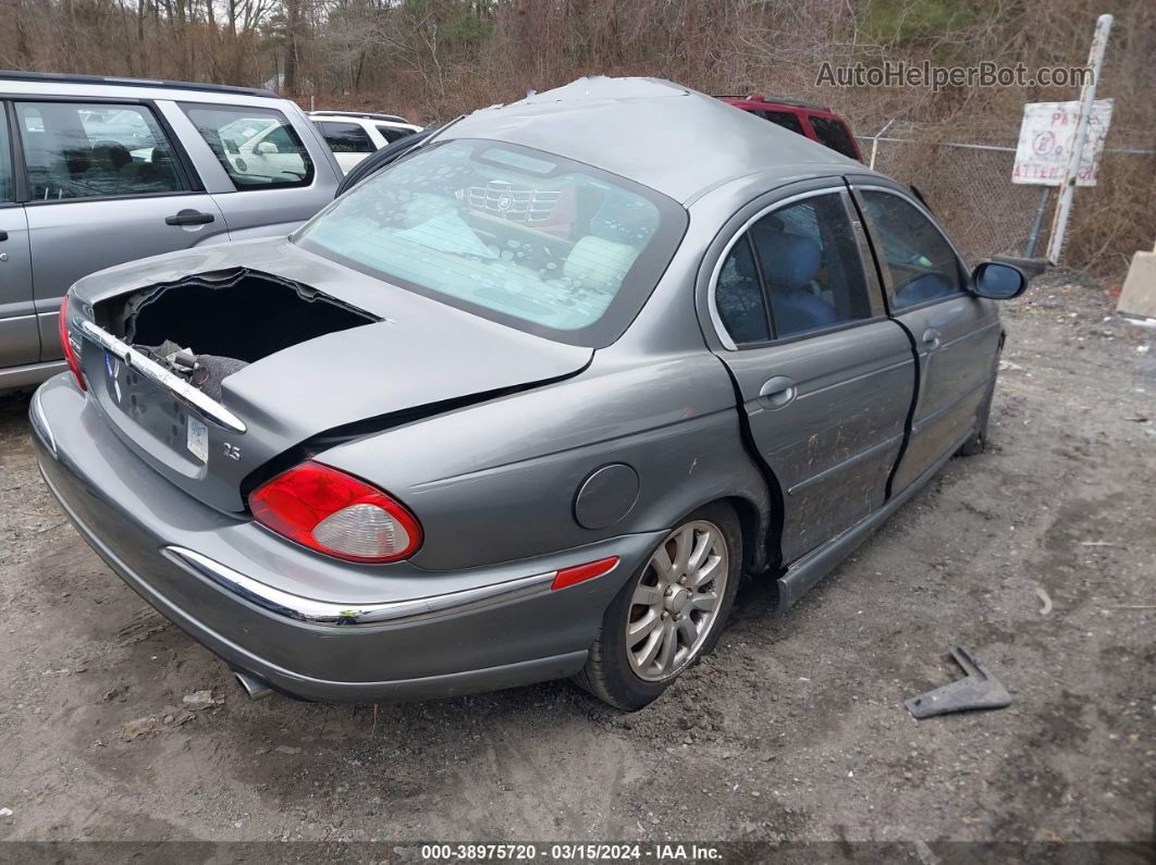 2003 Jaguar X-type 2.5 Gray vin: SAJEA51D73XD51327