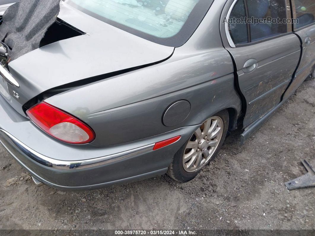 2003 Jaguar X-type 2.5 Gray vin: SAJEA51D73XD51327