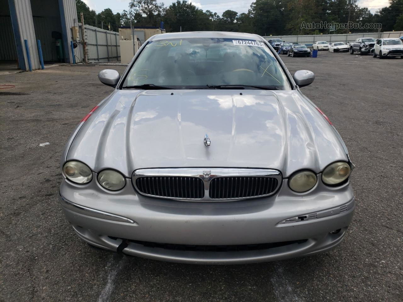 2003 Jaguar X-type 2.5 Silver vin: SAJEA51D73XD51571