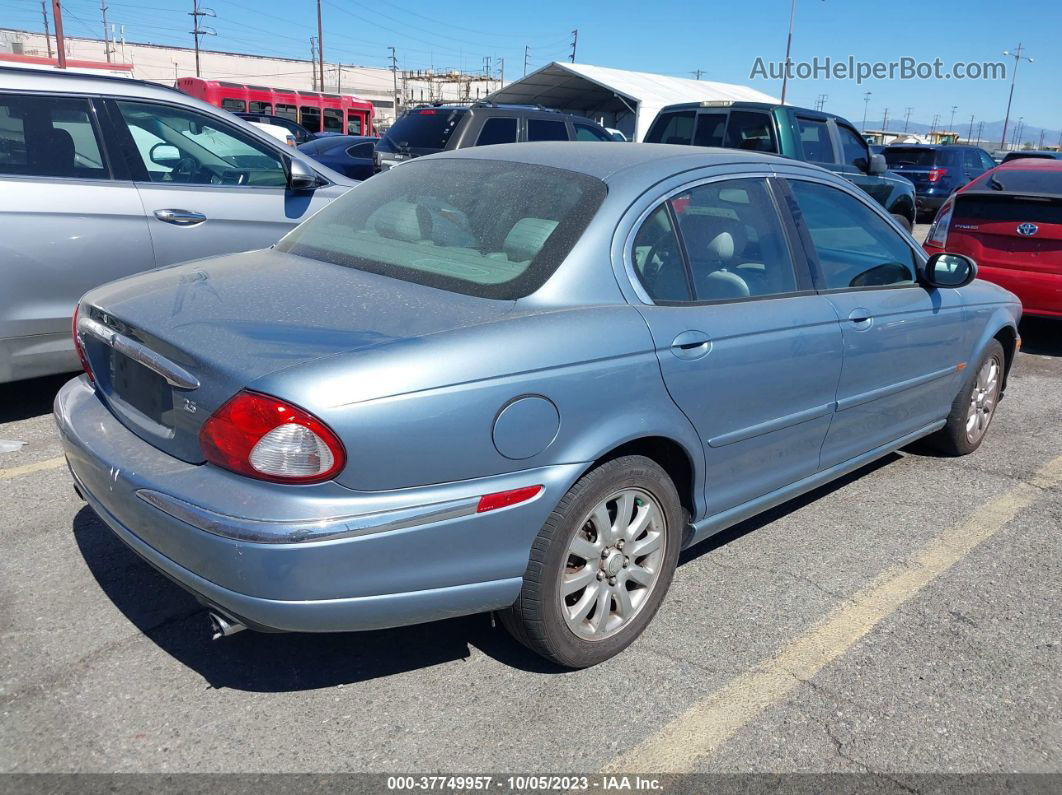 2003 Jaguar X-type 2.5l Light Blue vin: SAJEA51D83XC92319