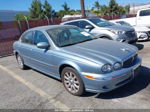 2003 Jaguar X-type 2.5l Light Blue vin: SAJEA51D83XC92319