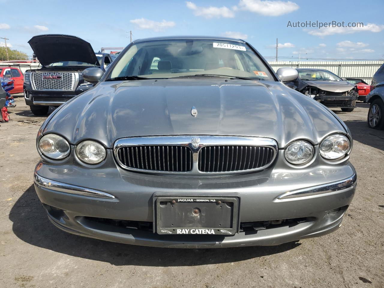 2003 Jaguar X-type 2.5 Silver vin: SAJEA51D83XD13900