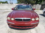 2003 Jaguar X-type 2.5 Бордовый vin: SAJEA51D83XD50493