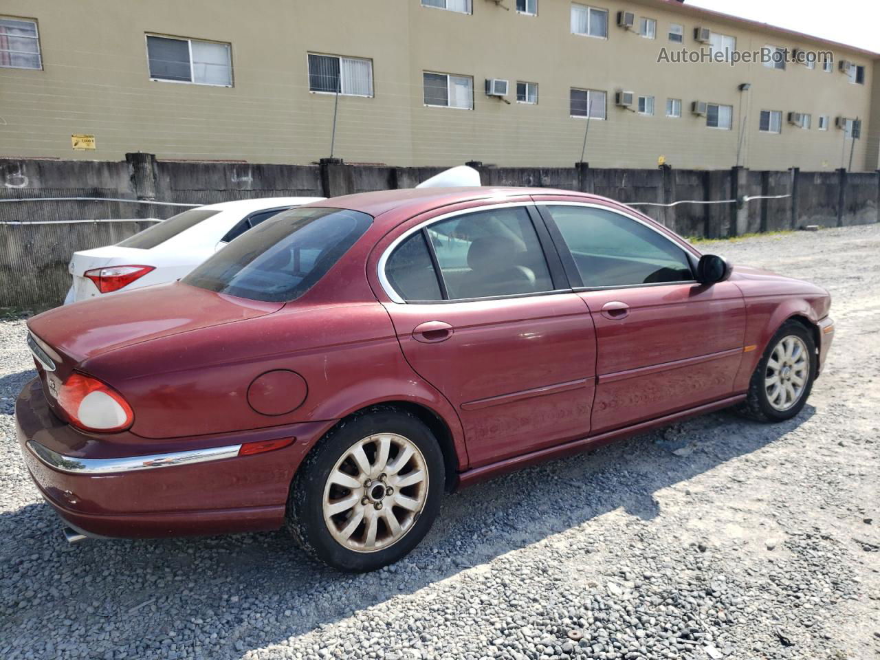 2003 Jaguar X-type 2.5 Бордовый vin: SAJEA51D83XD50493