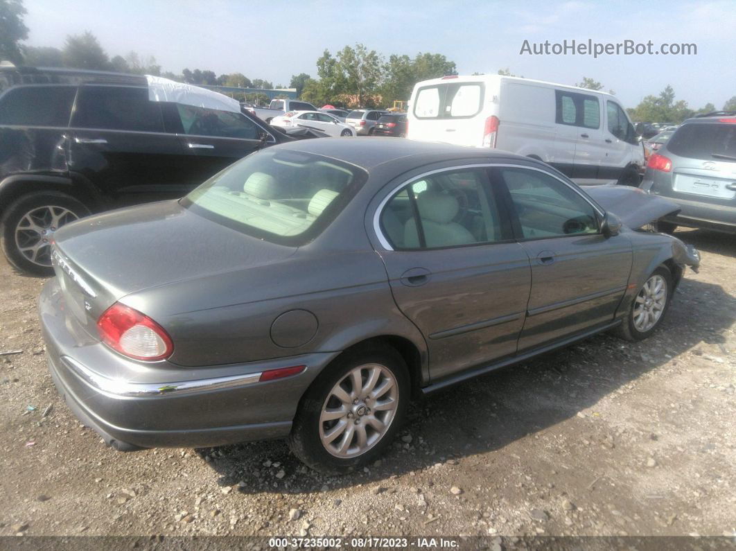 2003 Jaguar X-type 2.5l Gray vin: SAJEA51D93XD06602