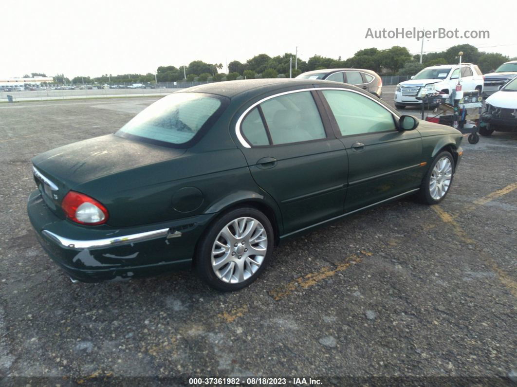 2003 Jaguar X-type 2.5l Green vin: SAJEA51DX3XC89356