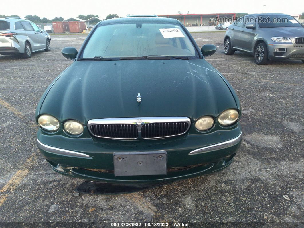 2003 Jaguar X-type 2.5l Green vin: SAJEA51DX3XC89356