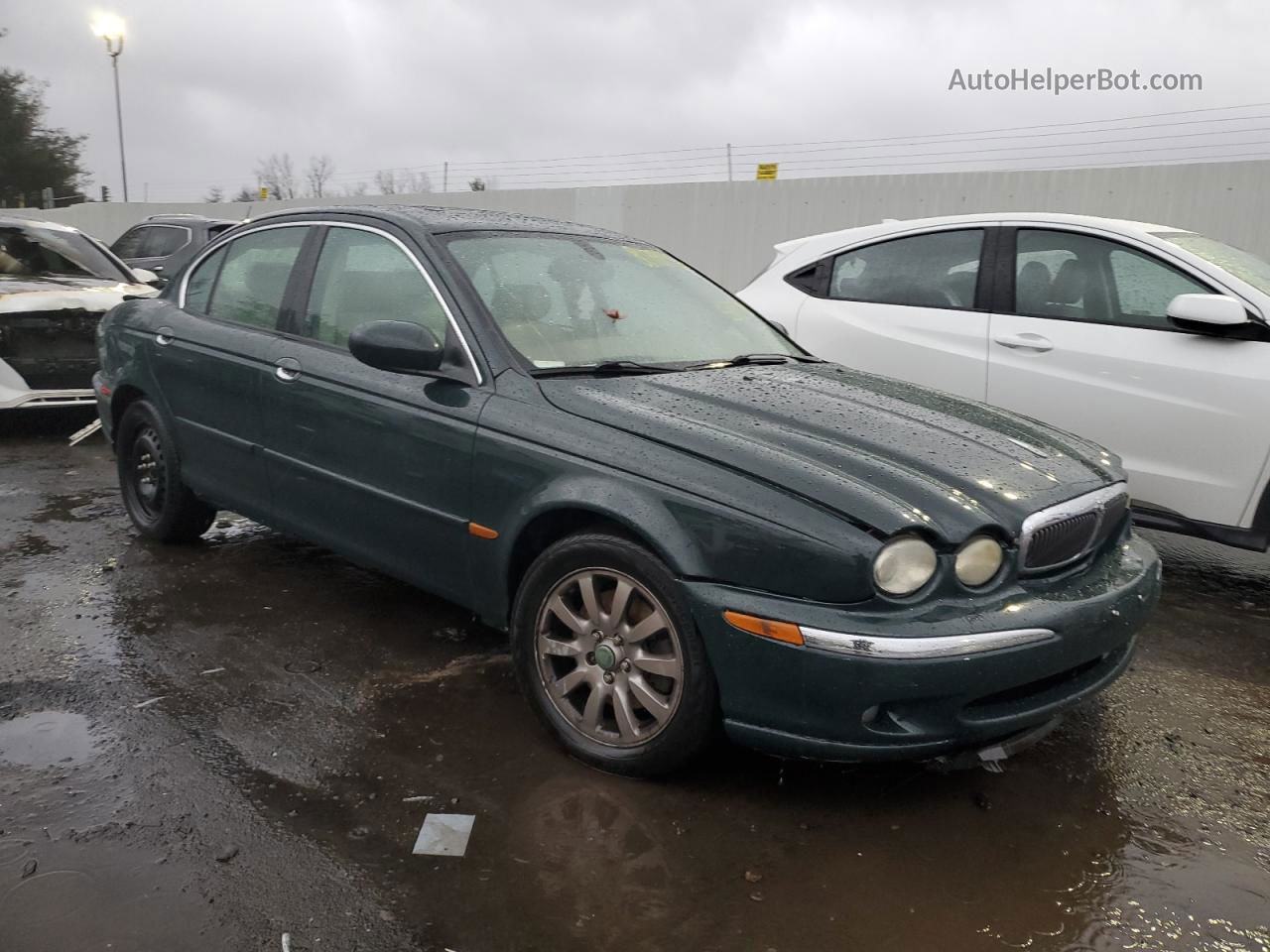 2003 Jaguar X-type 2.5 Green vin: SAJEA51DX3XD15017