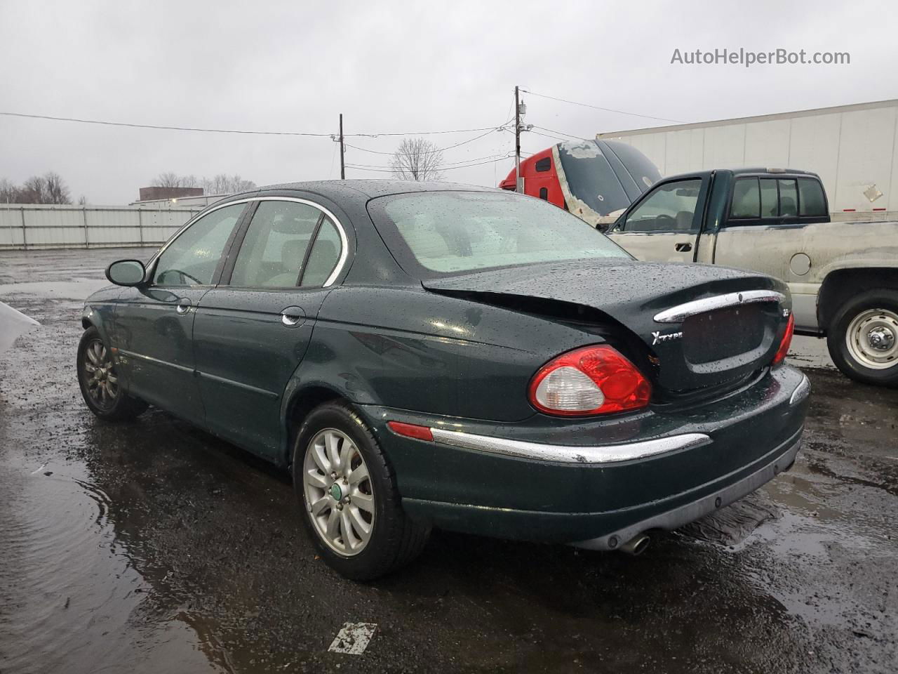 2003 Jaguar X-type 2.5 Green vin: SAJEA51DX3XD15017