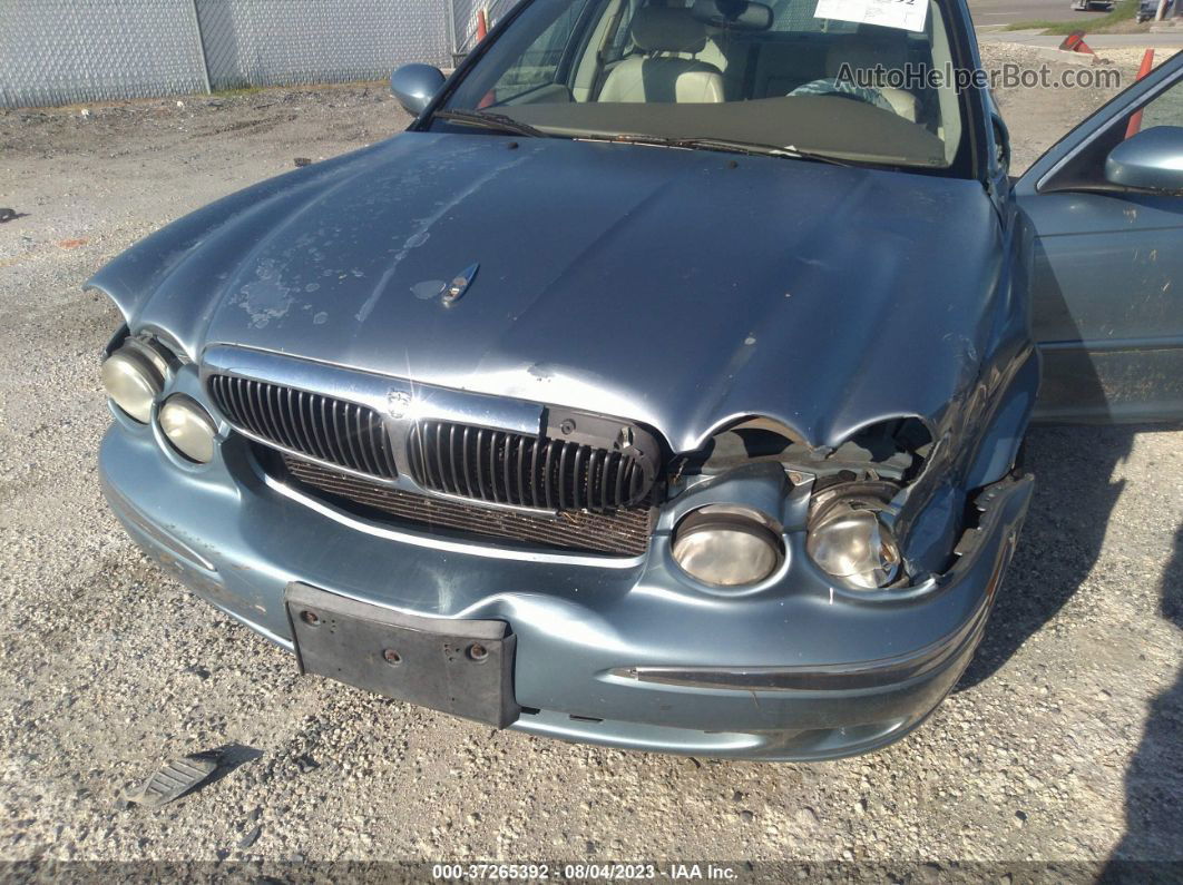 2003 Jaguar X-type 2.5l Светло-синий vin: SAJEA51DX3XD29273