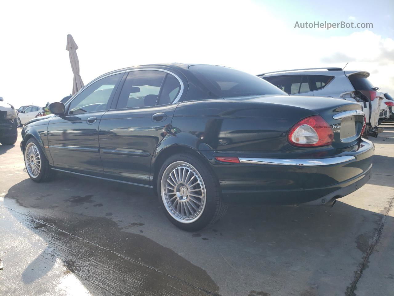 2003 Jaguar X-type 2.5 Green vin: SAJEA51DX3XD42878