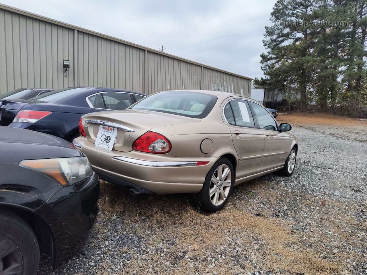 2003 Jaguar X-type 3.0 Gold vin: SAJEB51C03WC86542