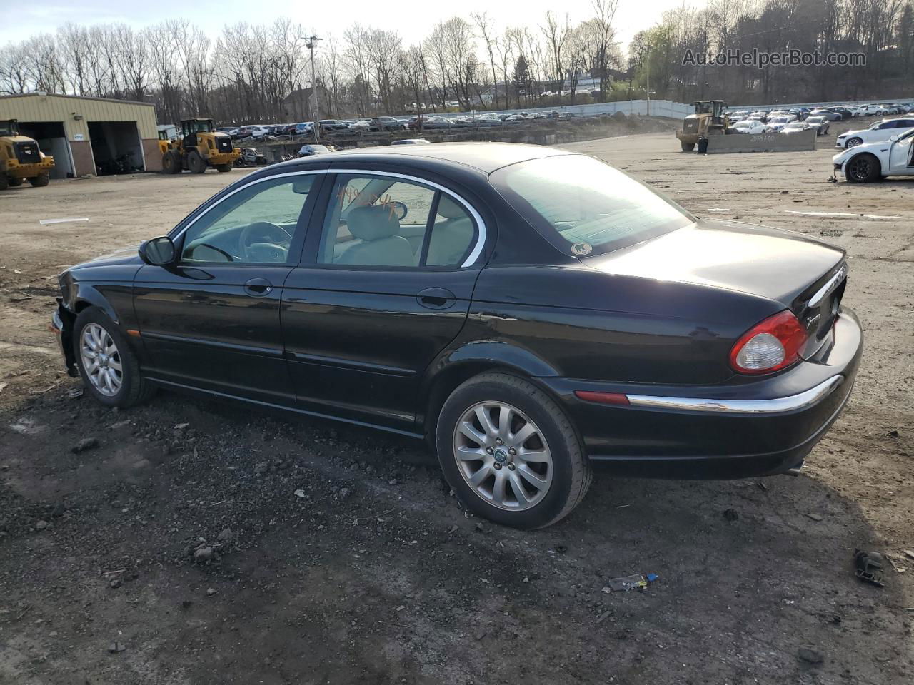 2003 Jaguar X-type 2.5 Black vin: SAJEB52D83XD10538