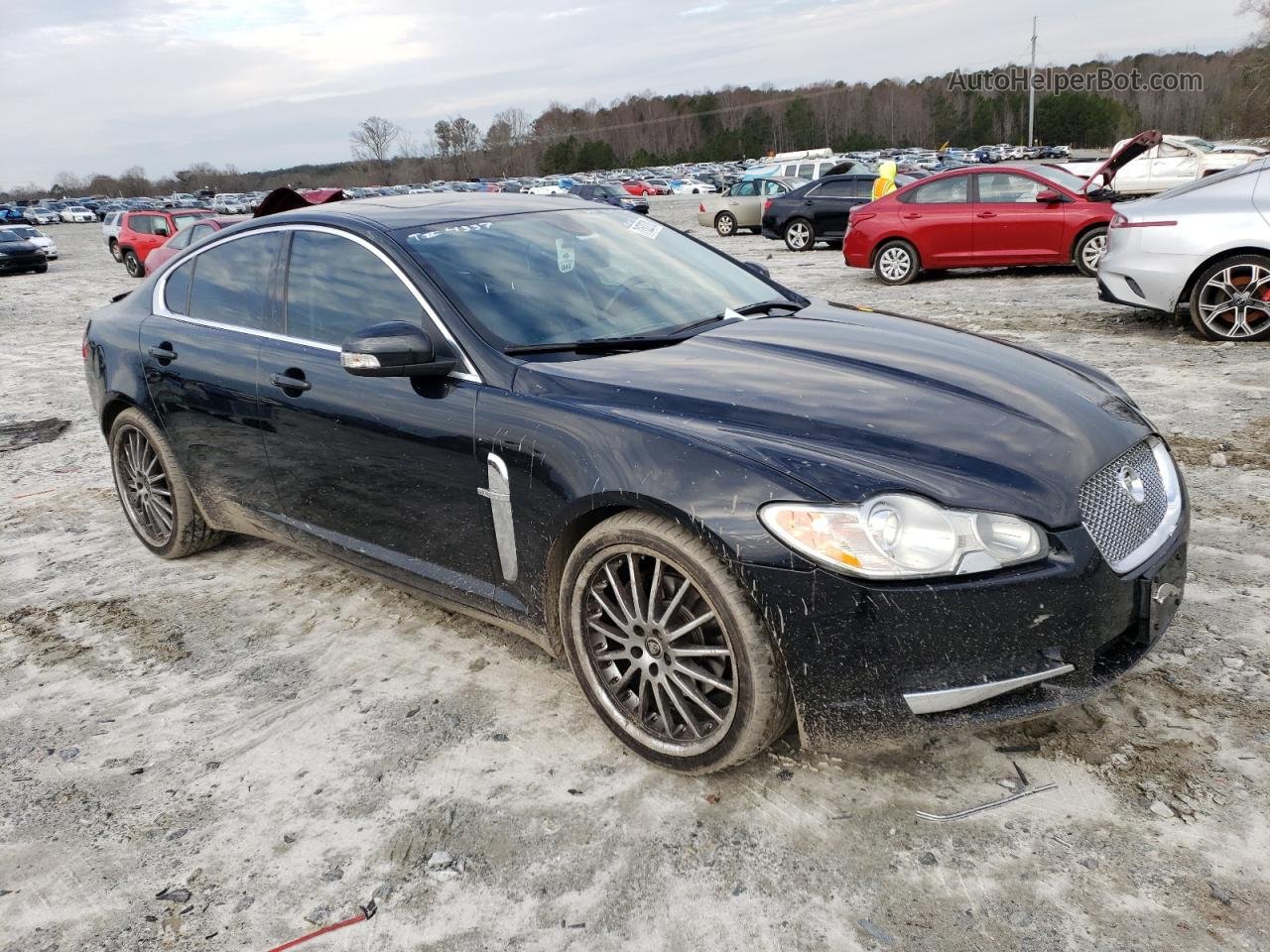 2009 black jaguar xf