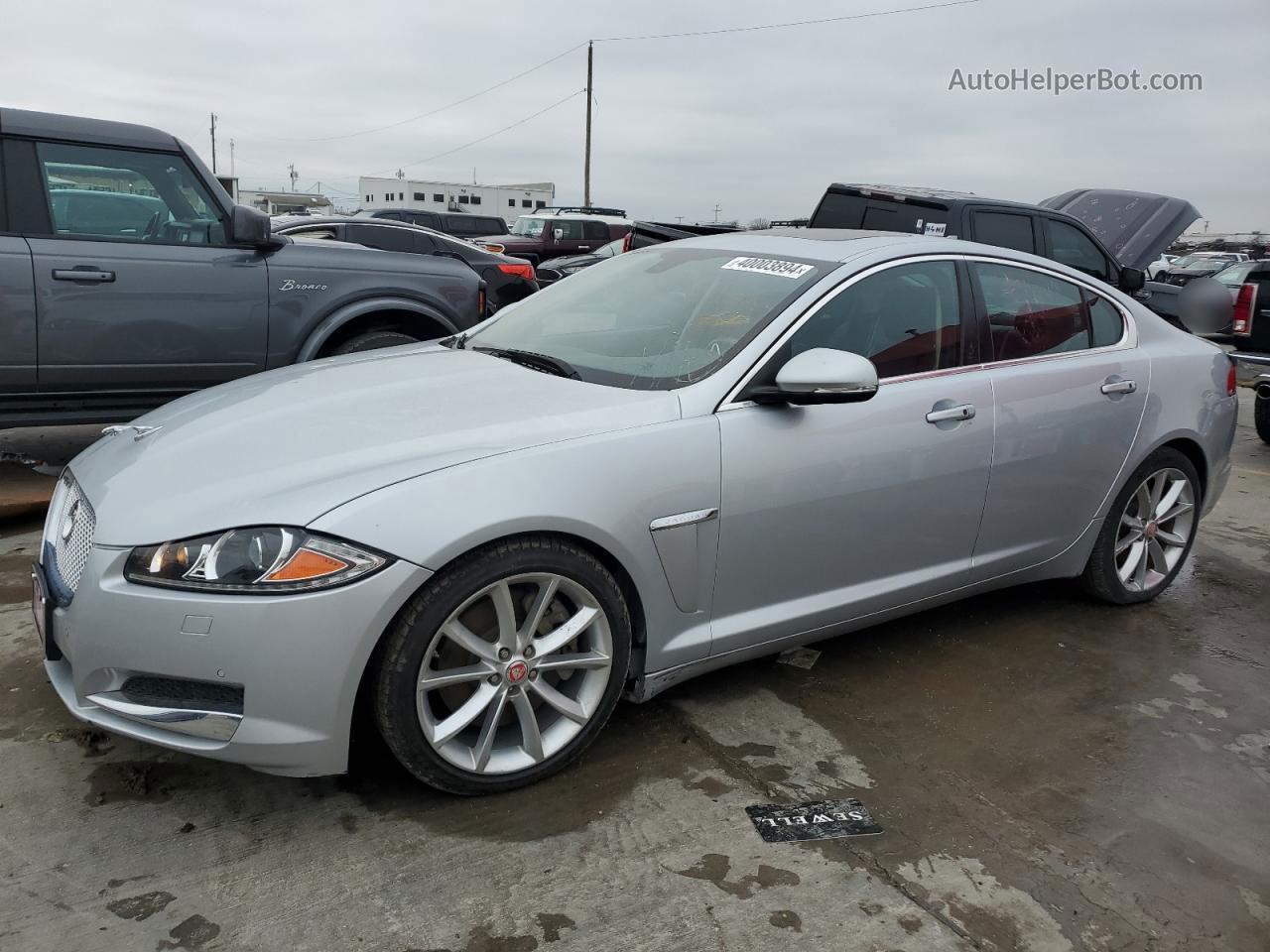 2015 Jaguar Xf 3.0 Sport Серебряный vin: SAJWA0F70F8U67359