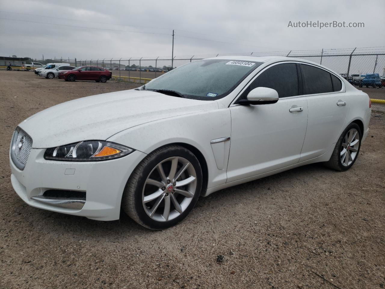 2015 Jaguar Xf 3.0 Sport White vin: SAJWA0F71F8U54782