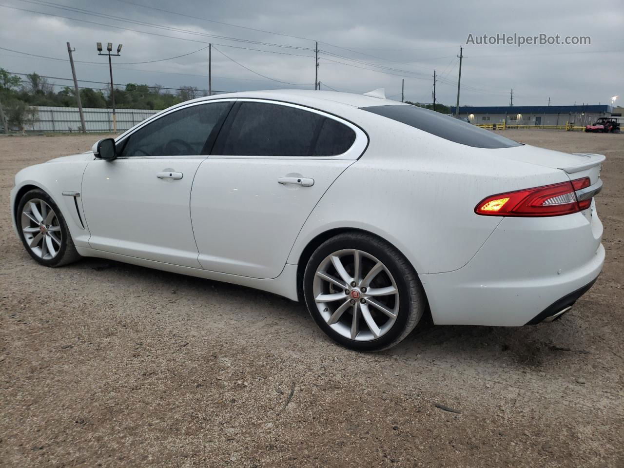 2015 Jaguar Xf 3.0 Sport White vin: SAJWA0F71F8U54782