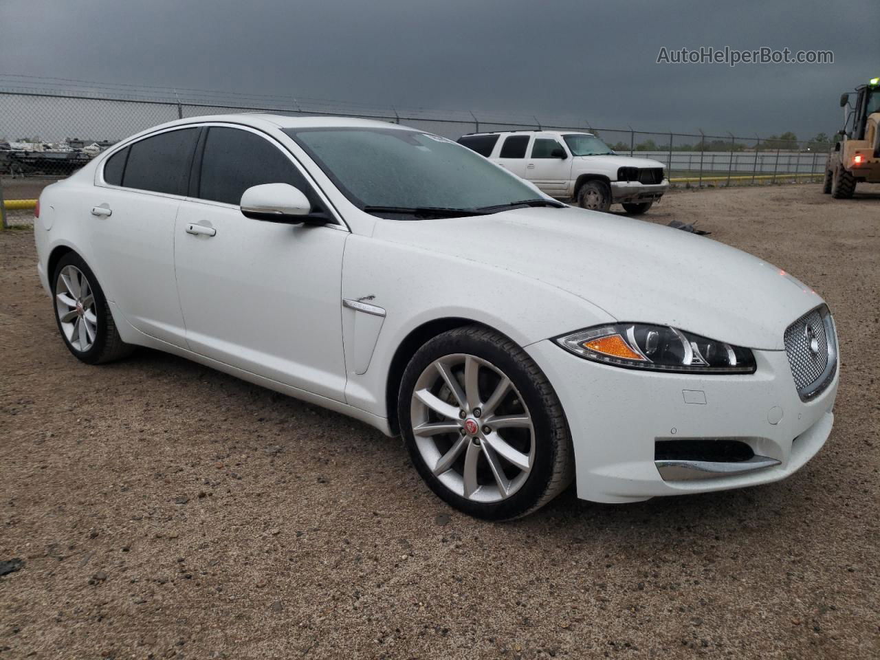 2015 Jaguar Xf 3.0 Sport White vin: SAJWA0F71F8U54782