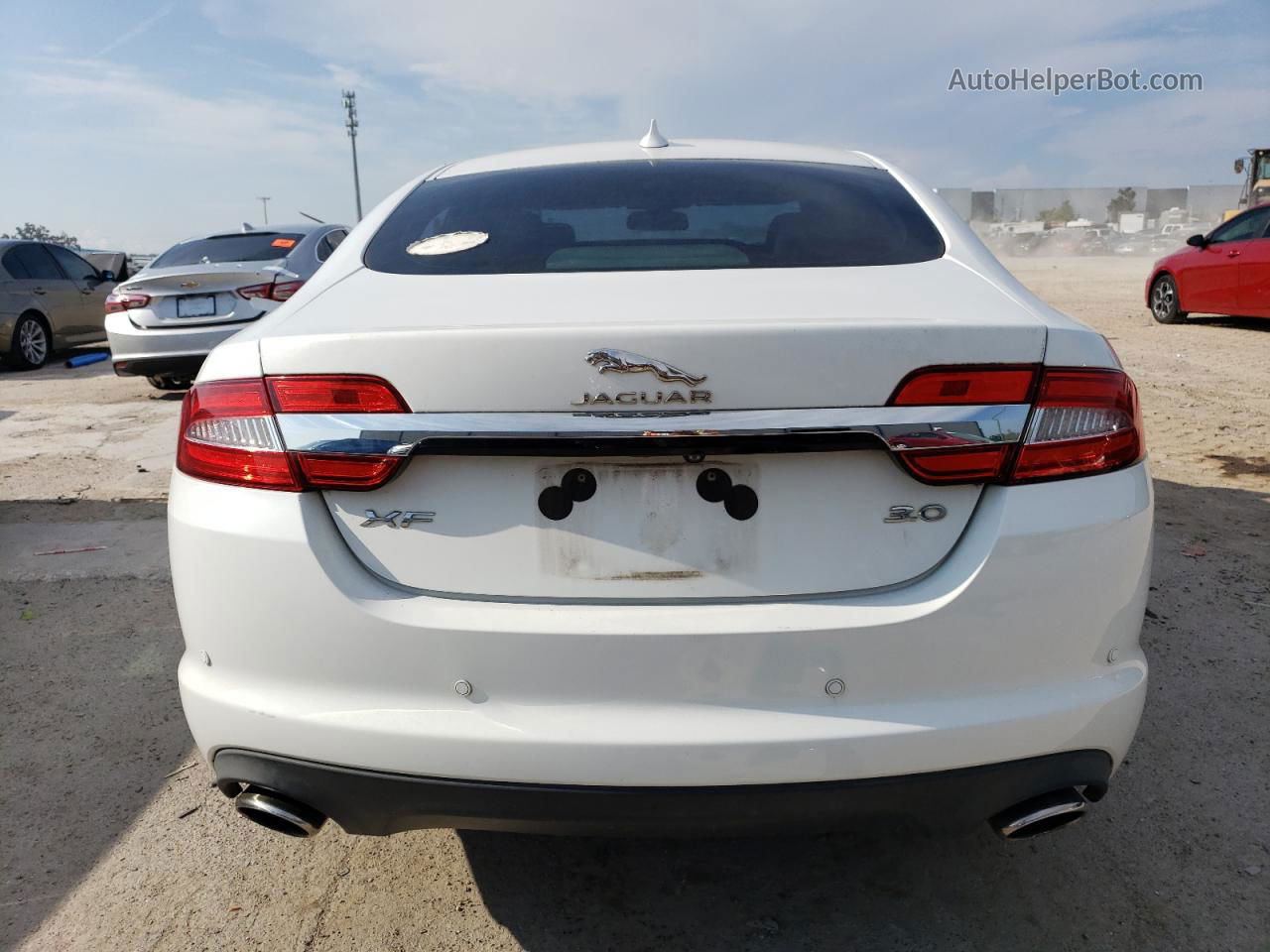 2015 Jaguar Xf 3.0 Sport White vin: SAJWA0F71F8U62610