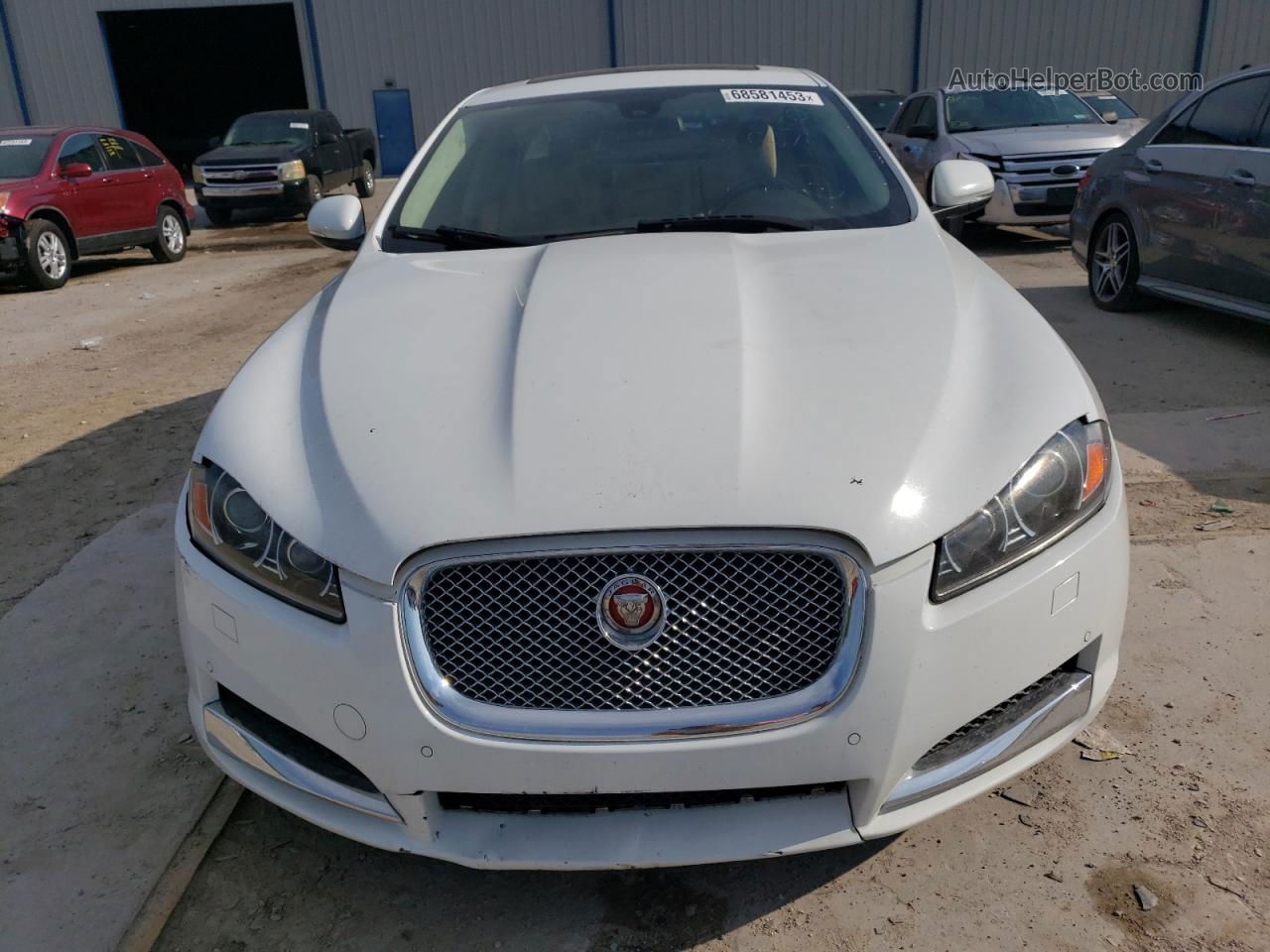 2015 Jaguar Xf 3.0 Sport White vin: SAJWA0F71F8U62610