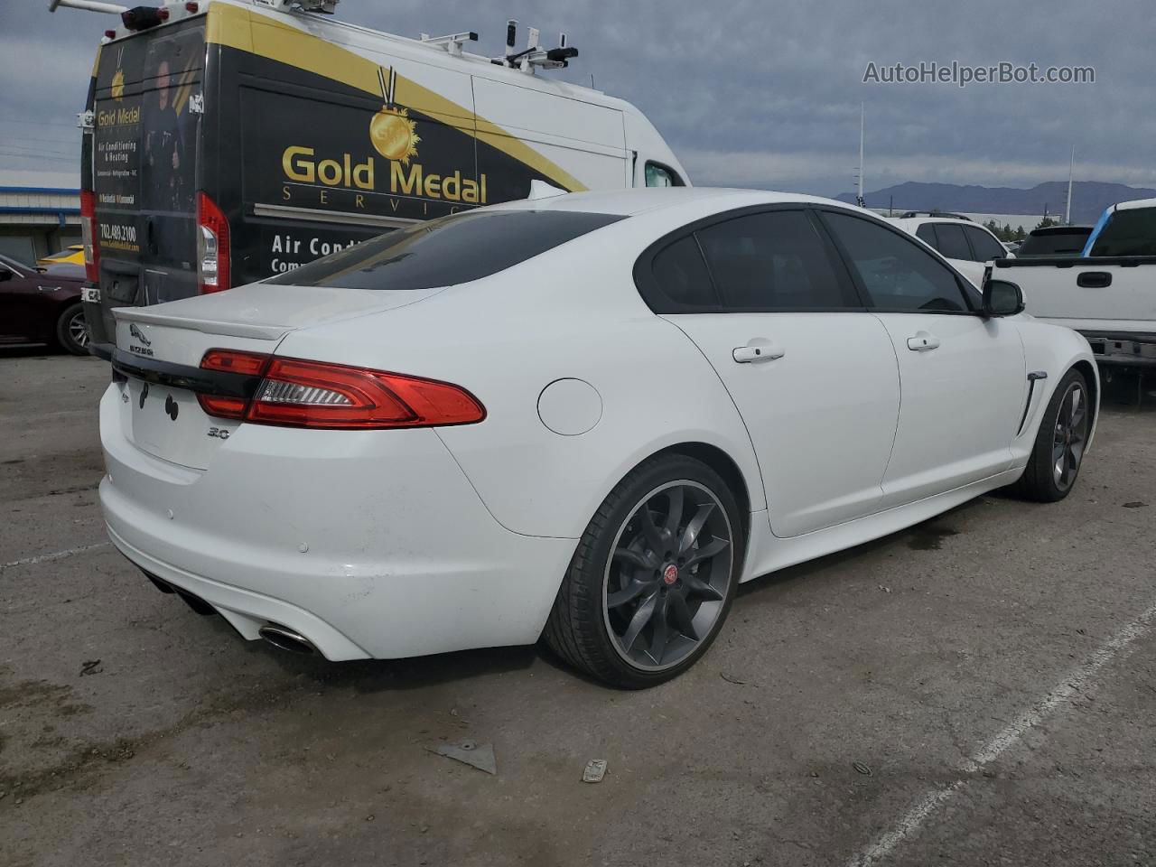 2015 Jaguar Xf 3.0 Sport White vin: SAJWA0F71F8U68990