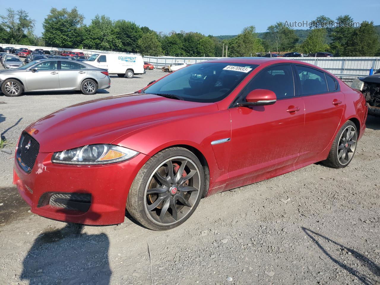 2015 Jaguar Xf 3.0 Sport Red vin: SAJWA0F72F8U34217