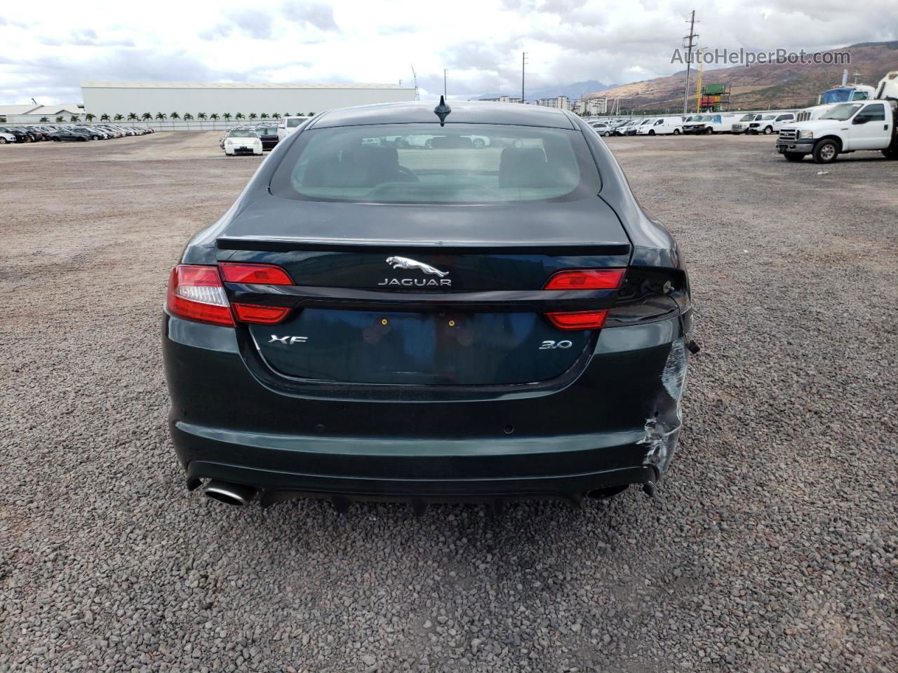 2015 Jaguar Xf 3.0 Sport Green vin: SAJWA0F72F8U55648