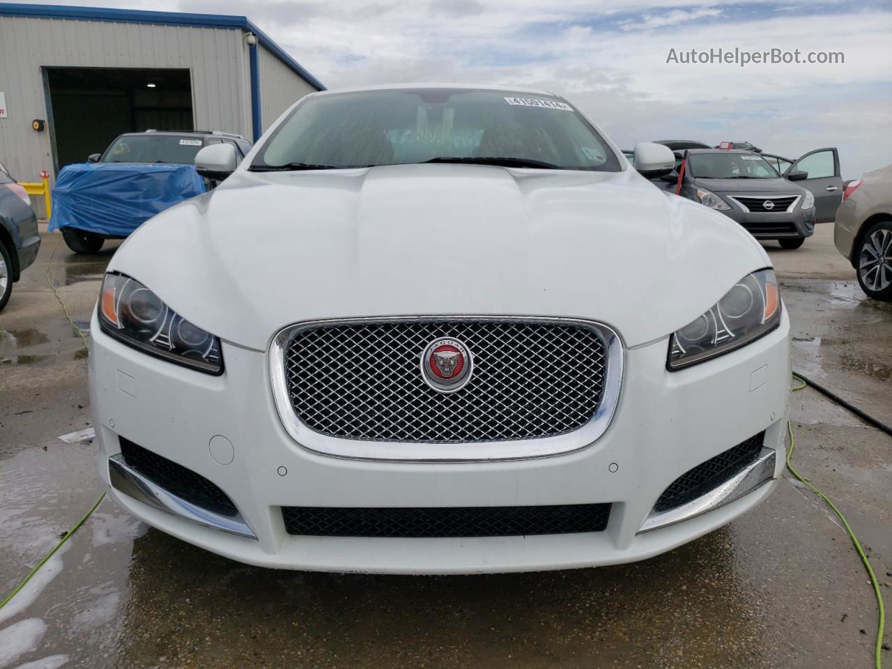 2015 Jaguar Xf 3.0 Sport White vin: SAJWA0F72F8U88018