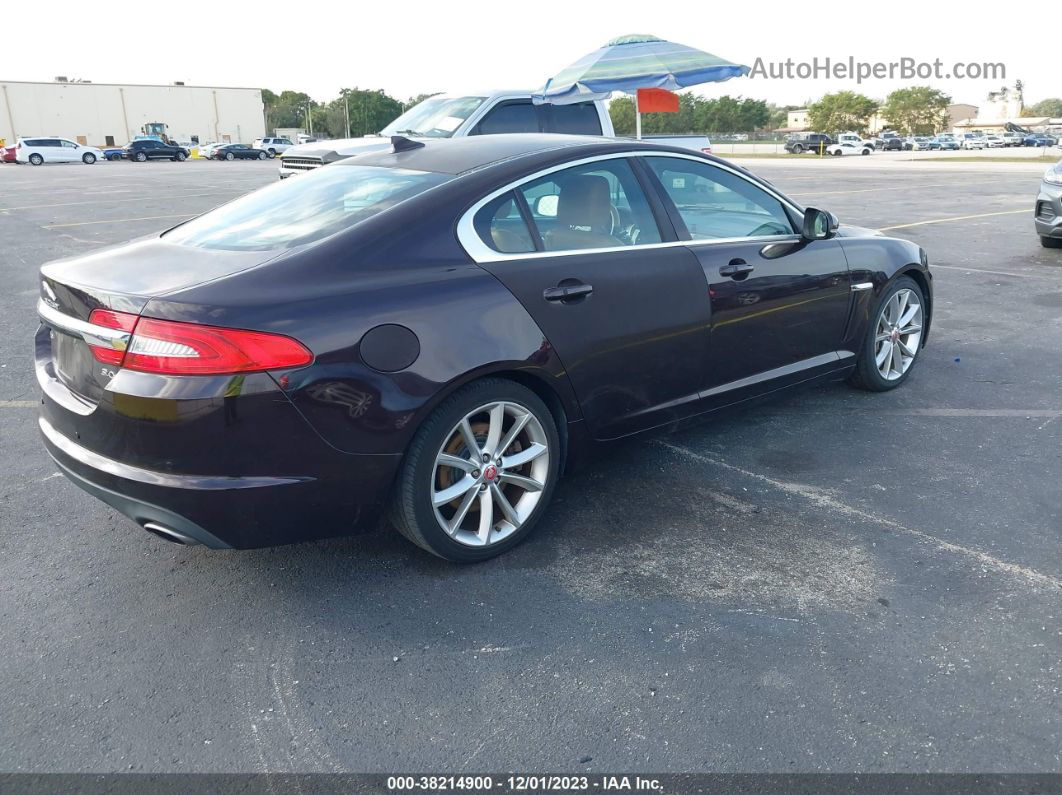 2015 Jaguar Xf 3.0 Portfolio/3.0 Sport Фиолетовый vin: SAJWA0F74F8U49074