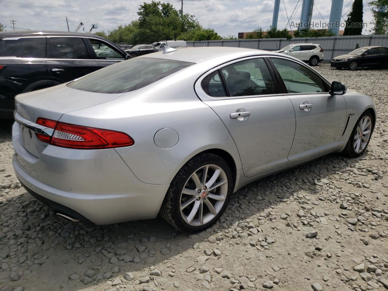 2015 Jaguar Xf 3.0 Sport Silver vin: SAJWA0F75F8U52095