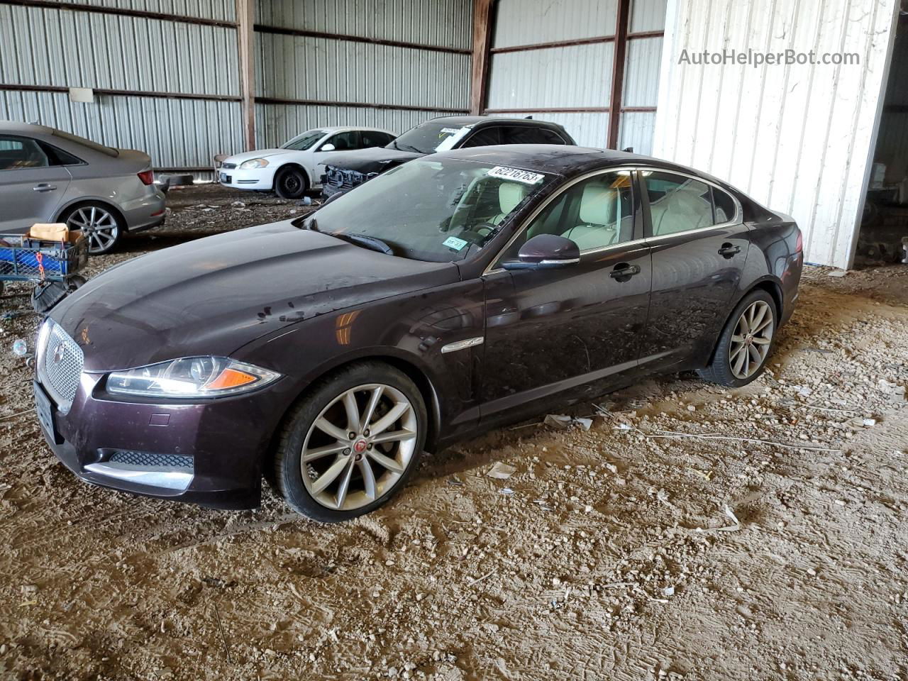 2015 Jaguar Xf 3.0 Sport Burgundy vin: SAJWA0F75F8U65820