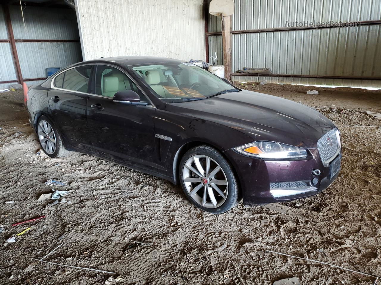 2015 Jaguar Xf 3.0 Sport Burgundy vin: SAJWA0F75F8U65820