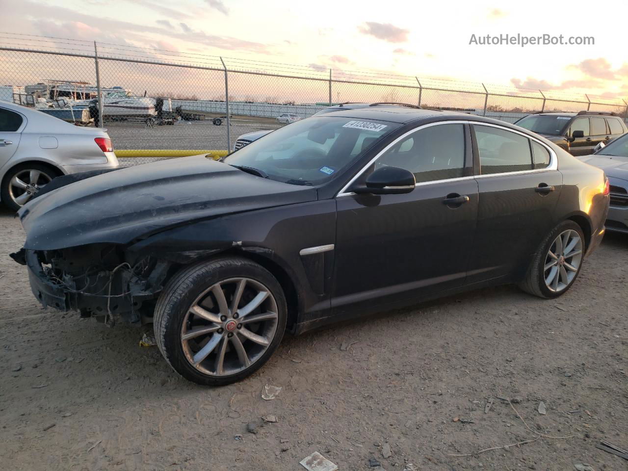 2015 Jaguar Xf 3.0 Sport Черный vin: SAJWA0F77F8U56603